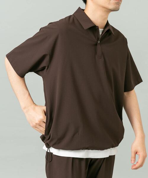 URBAN RESEARCH ROSSO MEN（アーバンリサーチロッソメン）の「『WEB限定』『XLサイズあり』『吸水速乾』Air Stretch ポロシャツ（ポロシャツ・メンズ・ブラウン/ネイビー/チャコールグレー/ブラック・X-LARGE/LARGE/MEDIUM/SMALL）」の20枚目の写真