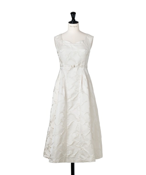Le Lien Jacquard Dress（ワンピース）｜Her lip to（ハーリップトゥー