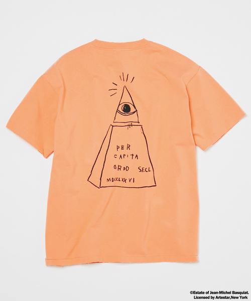 Jean-Michel Basquiat / ジャン＝ミシェル・バスキア プリントTシャツ