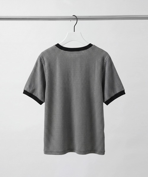 U.S. POLO ASSN.(ユーエスポロアッスン)の「【U.S. POLO ASSN./ユーエスポロアッスン】ワンポイント刺繍 シアサッカー リンガーTシャツ(Tシャツ/カットソー・レディース・ブラック/ベージュ/サックスブルー・LL/M/L)」の15枚目の写真