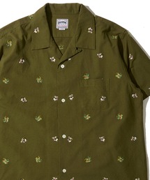 【HOUSTON / ヒューストン】OXFORD EMBROIDERY SHIRT