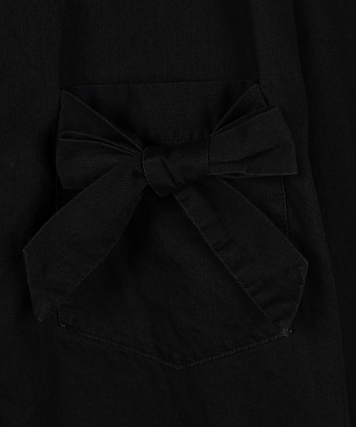 LAD MUSICIAN(ラッドミュージシャン)の「4.5oz DENIM RIBBON POCKET BIG SHIRT(シャツ/ブラウス・メンズ・ブラック・42/44)」の6枚目の写真