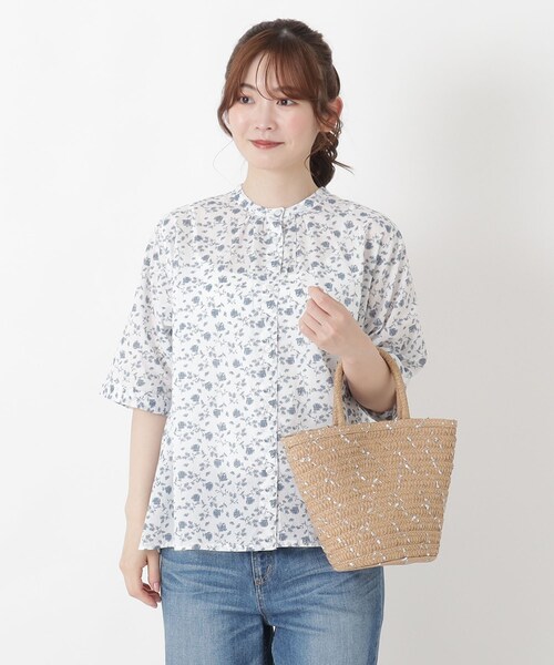 one'sterrace(ワンズテラス)の「【リンネル7月号掲載】SE 雑材 スパンコールブレードトート(トートバッグ・レディース・ベージュ系8/ライトグレー系8/グレー系4・99)」の4枚目の写真