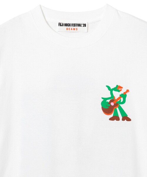 Ray BEAMS（レイビームス）の「〈WOMEN〉FUJI ROCK FESTIVAL'26 / Takahashi Ayumi / The Monster Band TEE（Tシャツ/カットソー・レディース・ホワイト・SMALL）」の4枚目の写真