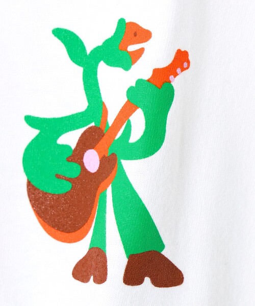 Ray BEAMS（レイビームス）の「〈WOMEN〉FUJI ROCK FESTIVAL'26 / Takahashi Ayumi / The Monster Band TEE（Tシャツ/カットソー・レディース・ホワイト・SMALL）」の2枚目の写真