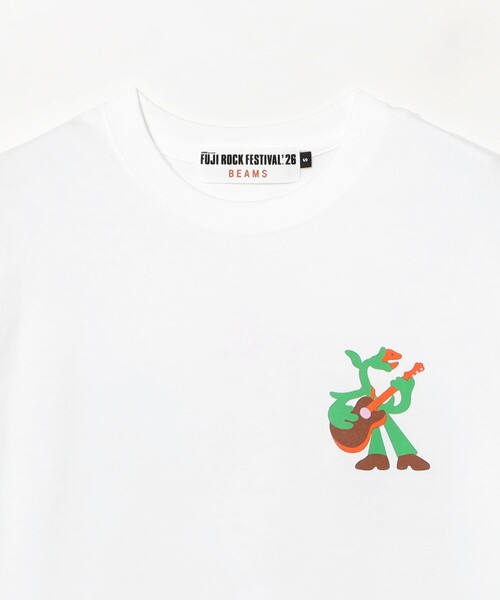 Ray BEAMS（レイビームス）の「〈WOMEN〉FUJI ROCK FESTIVAL'26 / Takahashi Ayumi / The Monster Band TEE（Tシャツ/カットソー・レディース・ホワイト・SMALL）」の7枚目の写真