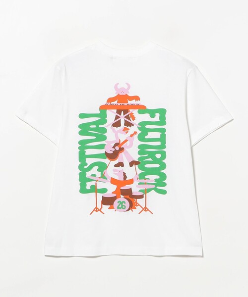 Ray BEAMS（レイビームス）の「〈WOMEN〉FUJI ROCK FESTIVAL'26 / Takahashi Ayumi / The Monster Band TEE（Tシャツ/カットソー・レディース・ホワイト・SMALL）」の8枚目の写真
