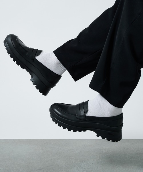 PADRONE(パドローネ)の「【PADRONE/パドローネ】別注 LOAFER Vibram / PK8840-2002-23D(ローファー・メンズ・ブラック・42/41/40)」の2枚目の写真