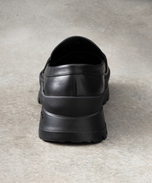 PADRONE(パドローネ)の「【PADRONE/パドローネ】別注 LOAFER Vibram / PK8840-2002-23D(ローファー・メンズ・ブラック・42/41/40)」の8枚目の写真