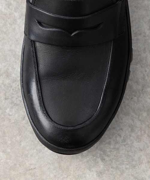 PADRONE(パドローネ)の「【PADRONE/パドローネ】別注 LOAFER Vibram / PK8840-2002-23D(ローファー・メンズ・ブラック・42/41/40)」の10枚目の写真