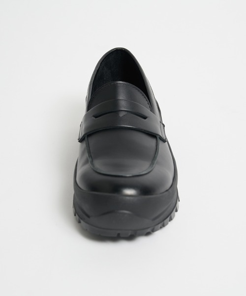 PADRONE(パドローネ)の「【PADRONE/パドローネ】別注 LOAFER Vibram / PK8840-2002-23D(ローファー・メンズ・ブラック・42/41/40)」の14枚目の写真