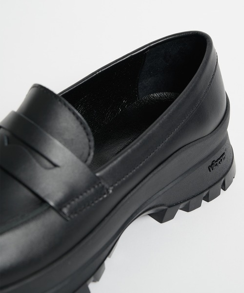 PADRONE(パドローネ)の「【PADRONE/パドローネ】別注 LOAFER Vibram / PK8840-2002-23D(ローファー・メンズ・ブラック・42/41/40)」の17枚目の写真