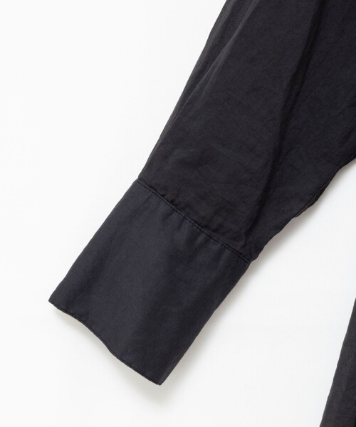 NOLLEY’S（ノーリーズ）の「【BECシリーズ】綿ボイルピンタックオーバーシャツ（シャツ/ブラウス・レディース・ブラック/ライトブルー/オフホワイト・38）」の12枚目の写真