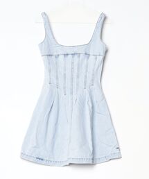tommy jeans | PLEAT SEAM DENIM DRESS BJ6014(ワンピース)