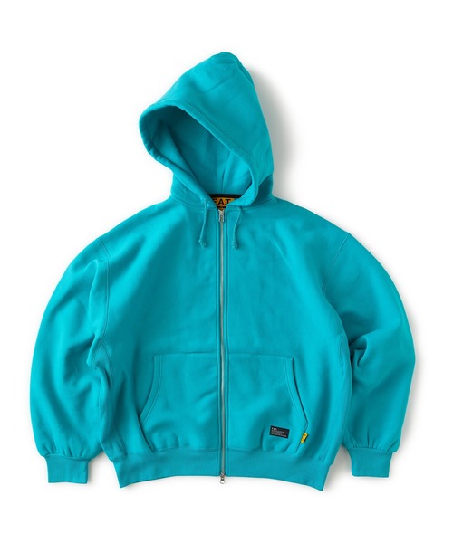 FAT（エフエイティー）の「DROPCROP（パーカー・メンズ・ターコイズブルー/ライトグレー/ブラック・TITCH(M)/FAT(XL)/SKINNY(L)/JUMBO(XXL)）」の3枚目の写真
