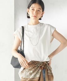 【未使用】heyon shoul tee ショルティー　バックスリットカットソー バックスリット」に該当するレディースのTシャツ/カットソー