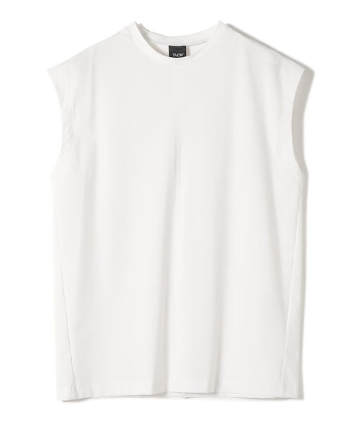 TAION(タイオン)の「【SHIPS別注】TAION: 〈UVカット/接触冷感/吸水速乾〉バック スリット TEE(Tシャツ/カットソー・レディース・ブラック/ホワイト・ONE SIZE)」の20枚目の写真