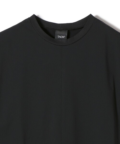 TAION(タイオン)の「【SHIPS別注】TAION: 〈UVカット/接触冷感/吸水速乾〉バック スリット TEE(Tシャツ/カットソー・レディース・ブラック/ホワイト・ONE SIZE)」の16枚目の写真