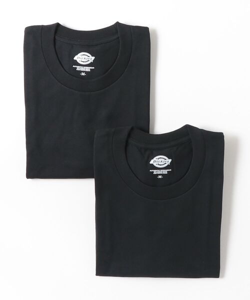 Dickies(ディッキーズ)の「"05"≪Dickies≫パックT 2枚セット Tシャツ(Tシャツ/カットソー・メンズ・グレー/ブラック・L/XL)」の1枚目の写真
