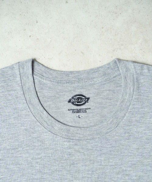 Dickies(ディッキーズ)の「"05"≪Dickies≫パックT 2枚セット Tシャツ(Tシャツ/カットソー・メンズ・グレー/ブラック/オフホワイト・L/XL/M)」の19枚目の写真