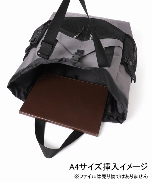 PACKING(パッキング)の「PACKING / パッキング 別注 2WAY トートバッグ(トートバッグ・メンズ・チャコールグレー/ブラック/ベージュ系その他・FREE)」の12枚目の写真