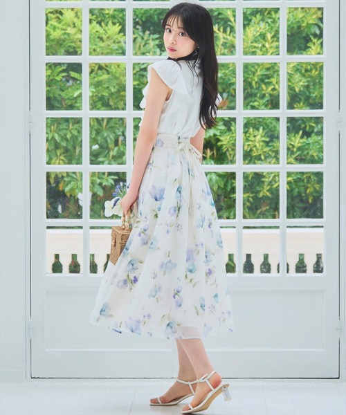 WILLSELECTION｜ウィルセレクションのスカート（花柄・ボタニカル柄