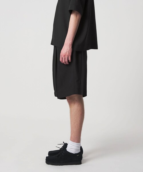 UNITED ARROWS & SONS by DAISUKE OBANA(ユナイテッドアローズアンドサンズバイダイスケオバナ)の「<D.O UNITED ARROWS BY DAISUKE OBANA>Ⅰ CR 1P SHORTS 26SS/ショーツ(その他パンツ・メンズ・ブラック・S/XL/L/M)」の5枚目の写真