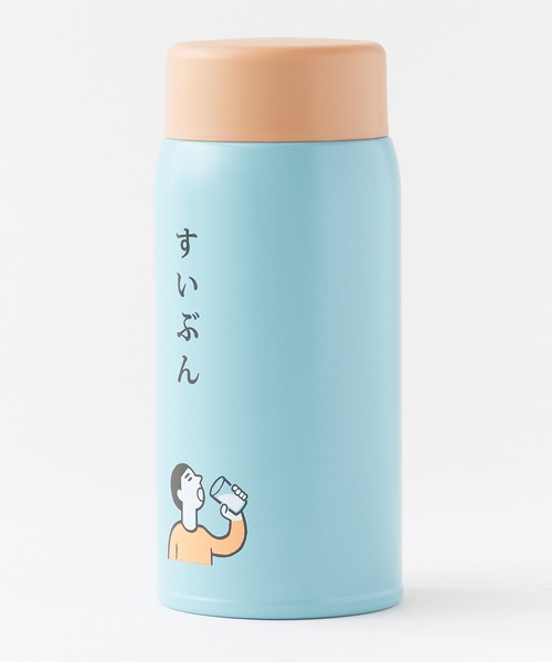 ニューレトロ(ニューレトロ)の「New Retro/ニューレトロ 水筒 タンブラー ステンレスボトル マイボトル 360ml 保温保冷対応 真空二重構造 2026年 夏 夏服(水筒・メンズ・イエロー/ブルー/アイボリー・FREE)」の6枚目の写真
