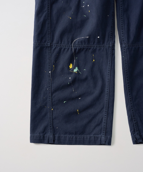 GARMENTS FAB（ガーメンツファブ）の「Washed Cargo Painted Pants (NAVY)（その他パンツ・レディース・その他・LARGE/MEDIUM）」の5枚目の写真