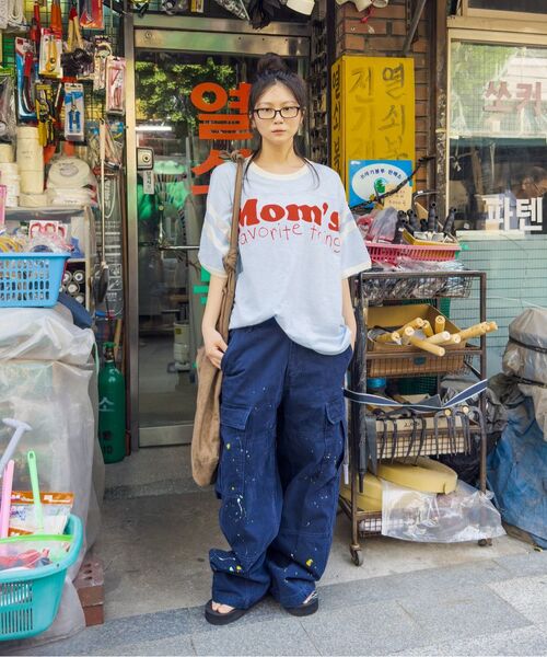 GARMENTS FAB（ガーメンツファブ）の「Washed Cargo Painted Pants (NAVY)（その他パンツ・レディース・その他・LARGE/MEDIUM）」の9枚目の写真