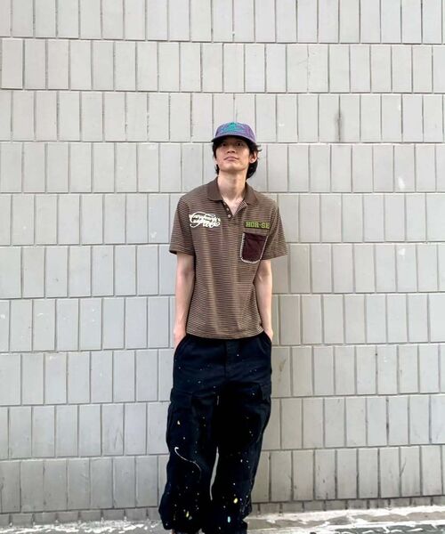 GARMENTS FAB（ガーメンツファブ）の「Washed Cargo Painted Pants (NAVY)（その他パンツ・レディース・その他・LARGE/MEDIUM）」の11枚目の写真