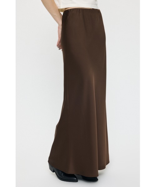 MOUSSY(マウジー)の「SATIN LONG スカート(スカート・レディース・ブラック/ブラウン/ライトイエロー・1/2)」の9枚目の写真