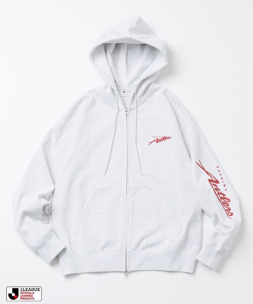 J.LEAGUE × FREAK'S STORE 別注SUPPORTERS ZIP HOODIE【鹿島