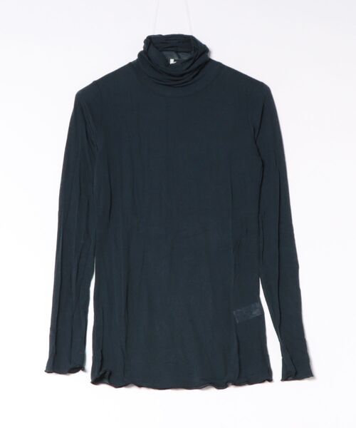 ARCHIVER(アーカイバ)の「【S】【it】【B.YU】シアータートルネックカットソー(Tシャツ/カットソー・レディース・ブラック/パープル・L)」の2枚目の写真