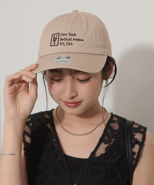 JOURNAL STANDARD relume(ジャーナルスタンダード レリューム)の「【TAMANIWA / タマニワ】BBキャップ(キャップ・レディース・ベージュ/チャコールグレー/ブラウン・FREE)」の3枚目の写真