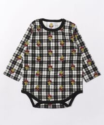 BLACK LABEL]HYS MINI COMPOSITION総柄 コンビ肌着（ロンパース