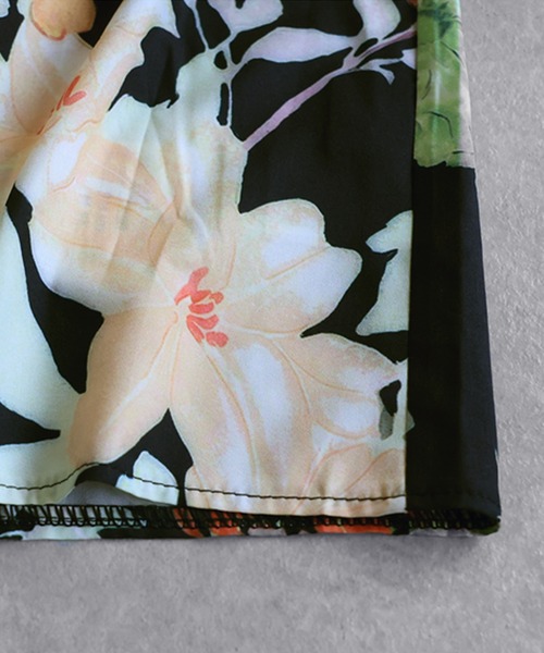 antiqua（アンティカ）の「花柄 ボタニカル柄 シャツ（シャツ/ブラウス・レディース・ブラックミックス・ONESIZE）」の11枚目の写真