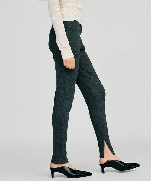 PRANK PROJECT（プランクプロジェクト）の「【2026Autumn Pre-Order】ウォッシャブルウールレギンス / Washable Wool Leggings（レギンス/スパッツ・レディース・レッド/チャコールグレー/ブラック・FREE）」の11枚目の写真