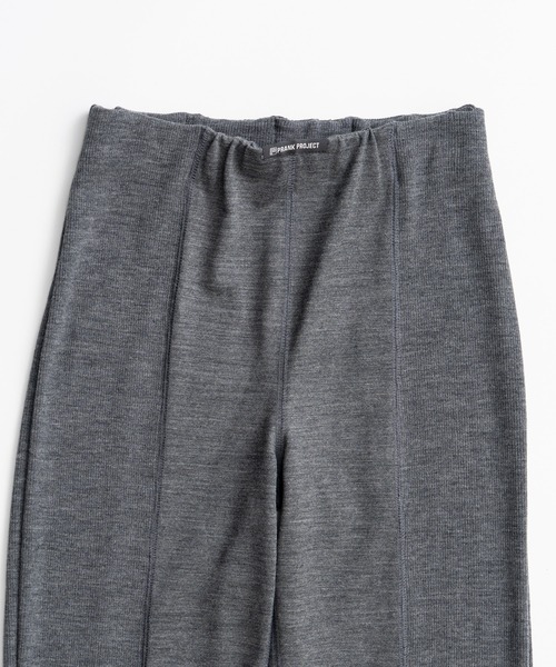 PRANK PROJECT（プランクプロジェクト）の「【2026Autumn Pre-Order】ウォッシャブルウールレギンス / Washable Wool Leggings（レギンス/スパッツ・レディース・レッド/チャコールグレー/ブラック・FREE）」の15枚目の写真
