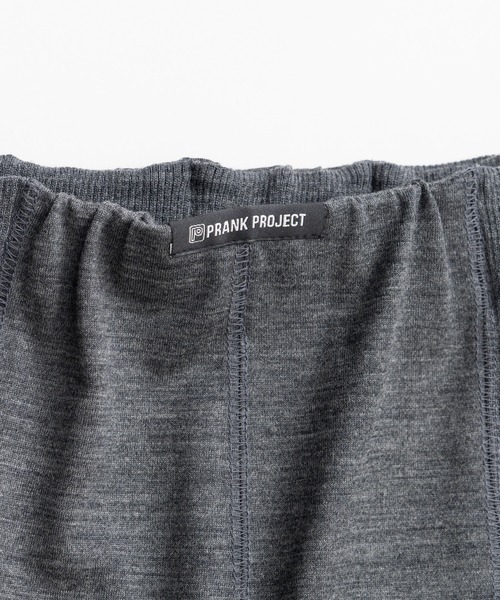 PRANK PROJECT（プランクプロジェクト）の「【2026Autumn Pre-Order】ウォッシャブルウールレギンス / Washable Wool Leggings（レギンス/スパッツ・レディース・レッド/チャコールグレー/ブラック・FREE）」の16枚目の写真