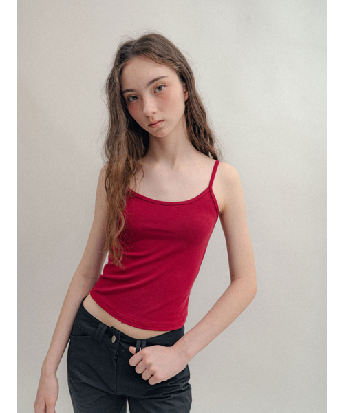 VISUS(ヴィスシュ)の「Basic Sleeveless_Burgundy(Tシャツ/カットソー・レディース・その他・SMALL/MEDIUM)」の5枚目の写真