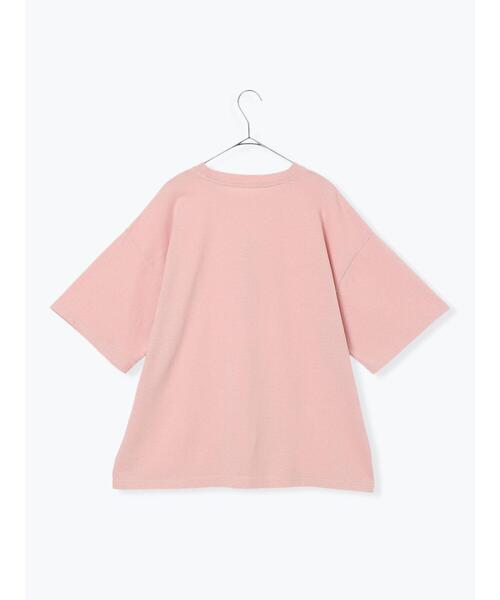 TSUHARU by Samansa Mos2(ツハルバイサマンサモスモス)の「【さて×TSUHARU】イラスト柄プリントTシャツ(Tシャツ/カットソー・レディース・ピンク/キナリ・F)」の20枚目の写真
