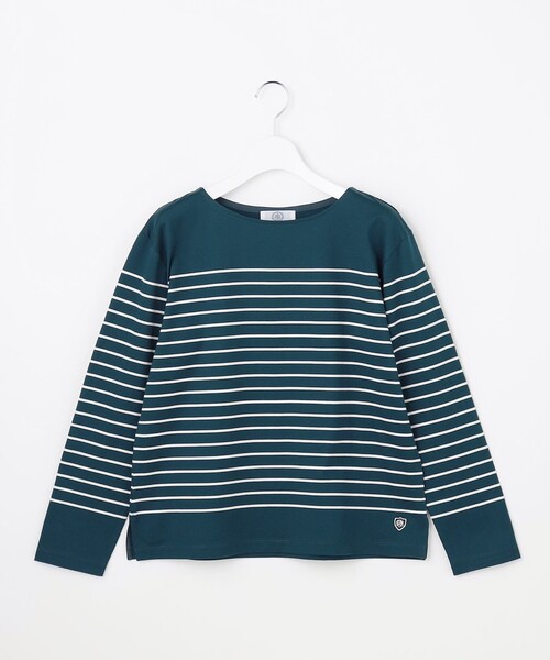 J.PRESS Ladies(J.プレス レディス)の「バスクボーダー カットソー(Tシャツ/カットソー・レディース・ベージュ系1/グレー系1/ピーコックグリーン系1・SMALL)」の15枚目の写真