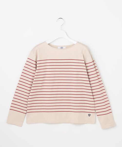 J.PRESS Ladies(J.プレス レディス)の「バスクボーダー カットソー(Tシャツ/カットソー・レディース・ベージュ系1/グレー系1/ピーコックグリーン系1・SMALL)」の16枚目の写真