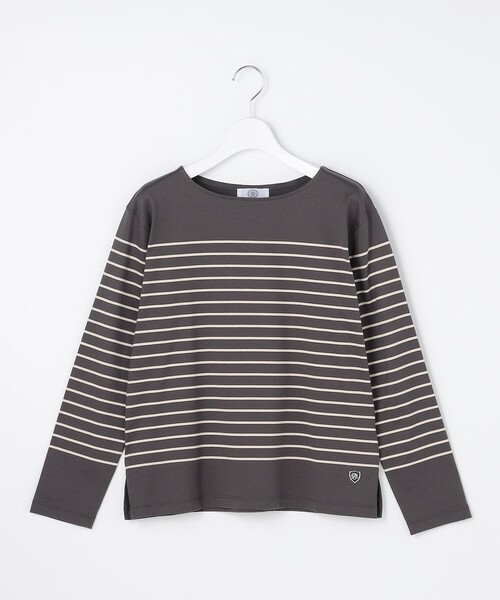 J.PRESS Ladies(J.プレス レディス)の「バスクボーダー カットソー(Tシャツ/カットソー・レディース・ベージュ系1/グレー系1/ピーコックグリーン系1・SMALL)」の17枚目の写真