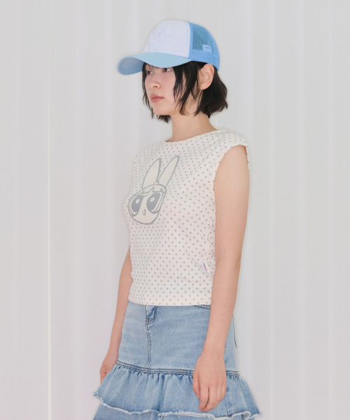 AMESWORLDWIDE(アメスワールドワイド)の「PPG GLITTER SLEEVELESS YELLOW(Tシャツ/カットソー・レディース・その他・FREE)」の3枚目の写真