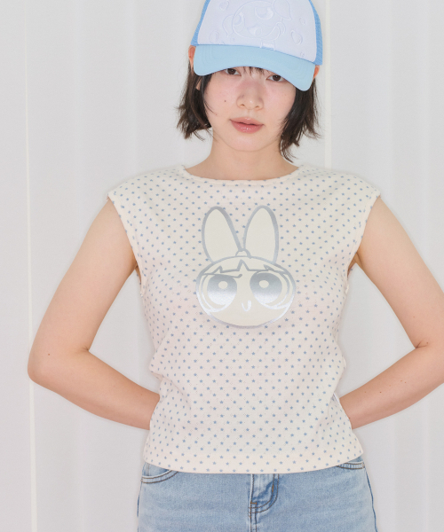 AMESWORLDWIDE(アメスワールドワイド)の「PPG GLITTER SLEEVELESS YELLOW(Tシャツ/カットソー・レディース・その他・FREE)」の7枚目の写真