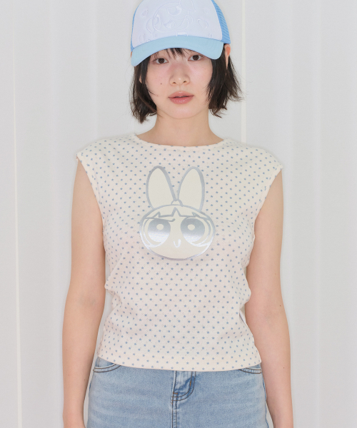 AMESWORLDWIDE(アメスワールドワイド)の「PPG GLITTER SLEEVELESS YELLOW(Tシャツ/カットソー・レディース・その他・FREE)」の8枚目の写真