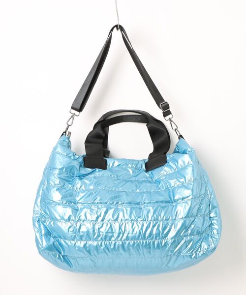 VIBGYOR(ヴィブジョー)の「【Bls】【ZA】【Bling Leads】ヨガバッグ フィットネス 大容量(BL)(トートバッグ・レディース・ゴールド/シルバー/ブラック/ブルー・FREE)」の5枚目の写真