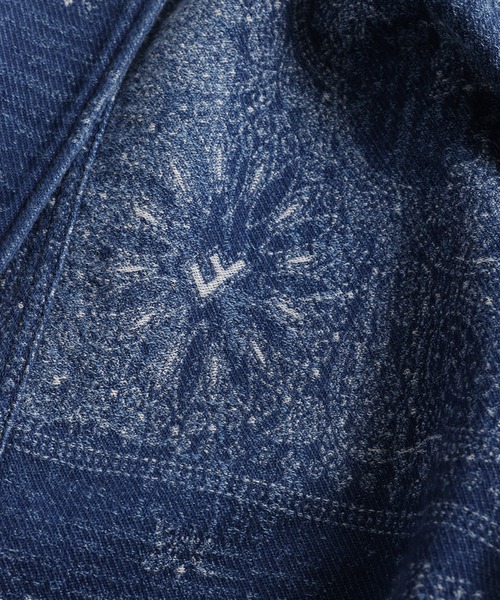 FDMTL(ファンダメンタル)の「FDMTL/ファンダメンタル/JACQUARD PAISLEY HAORI 3YR WASH(その他アウター・メンズ・インディゴブルー・4/3/2/1)」の7枚目の写真